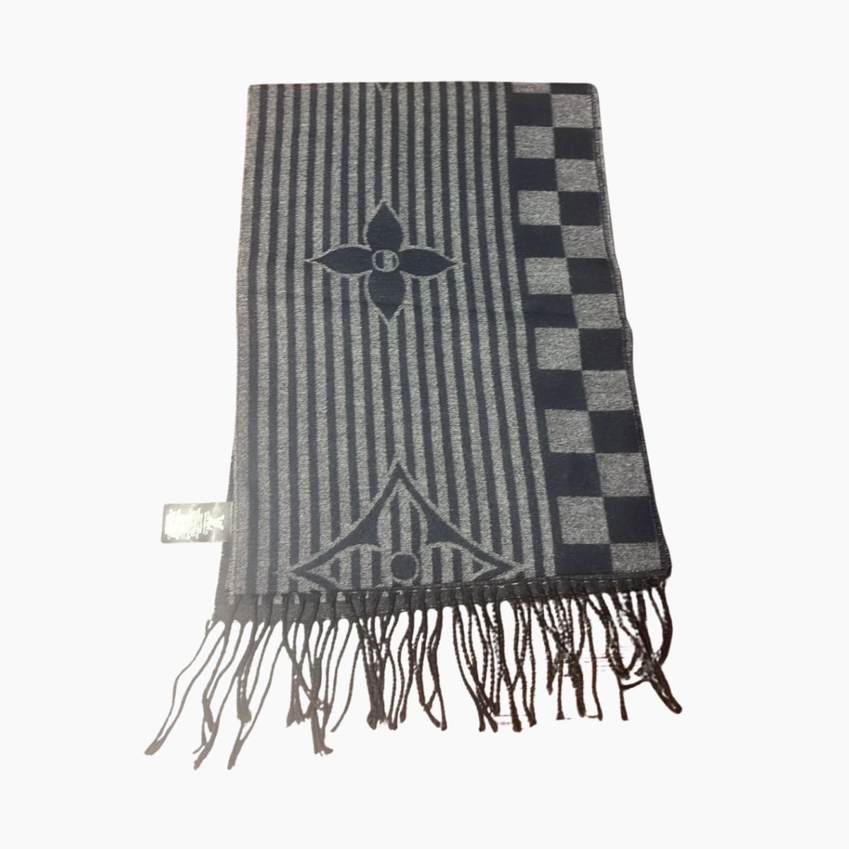 louis-vuitton-siv-pamuchen-shal Памучен шал - Louis Vuitton - Сив