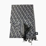 Памучен шал Fendi - сив
